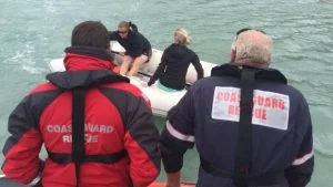 Canterbury Coastguard Paroling the Harbor