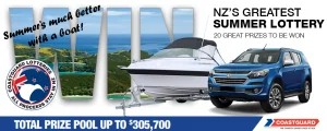 Coastguard Summer Lottery Banner